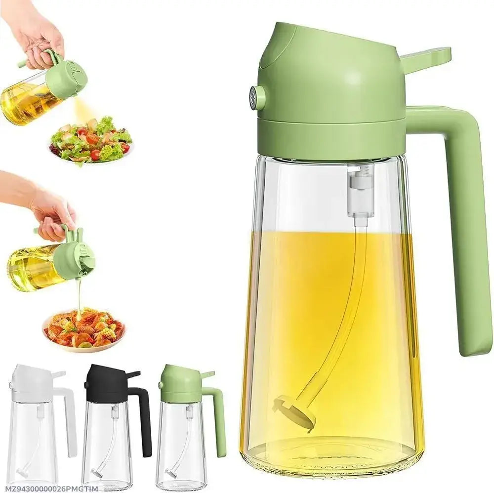 2 In 1 Glass Oil Spray And Dispenser