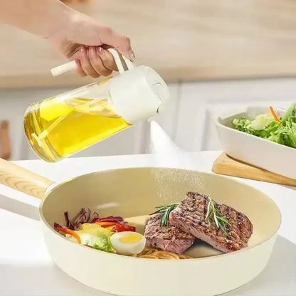 2 In 1 Glass Oil Spray And Dispenser