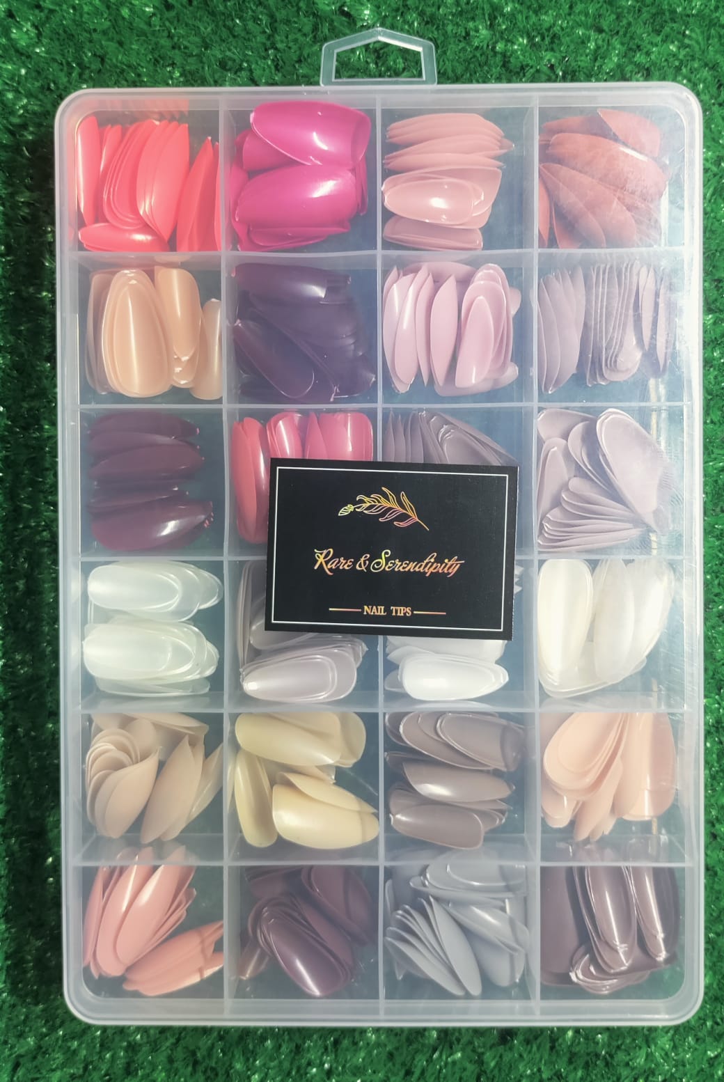 Reusable Fake Nails with Box – Beautiful Variety of Colors | Best Fake Nails For Girls ( Random Color Nails)