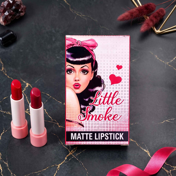 WB 4 Pcs High Pigmented Smoke Lipstick - Random Color