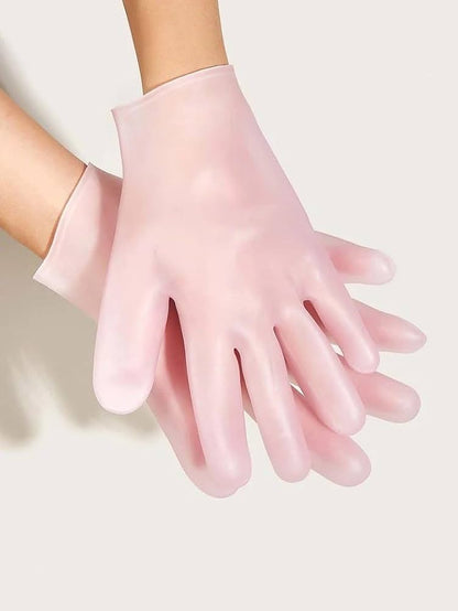 Silicone Moisturizing Gel Socks & Gloves Pack (64g) | Deep Repair for Dry Hands & Feet | Winter Care Deal